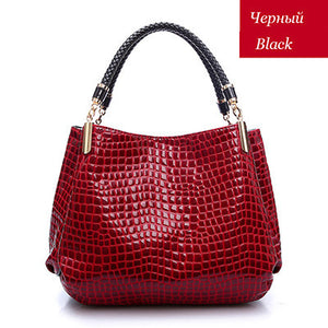 Fashionable Alligator Leather Women Handbag